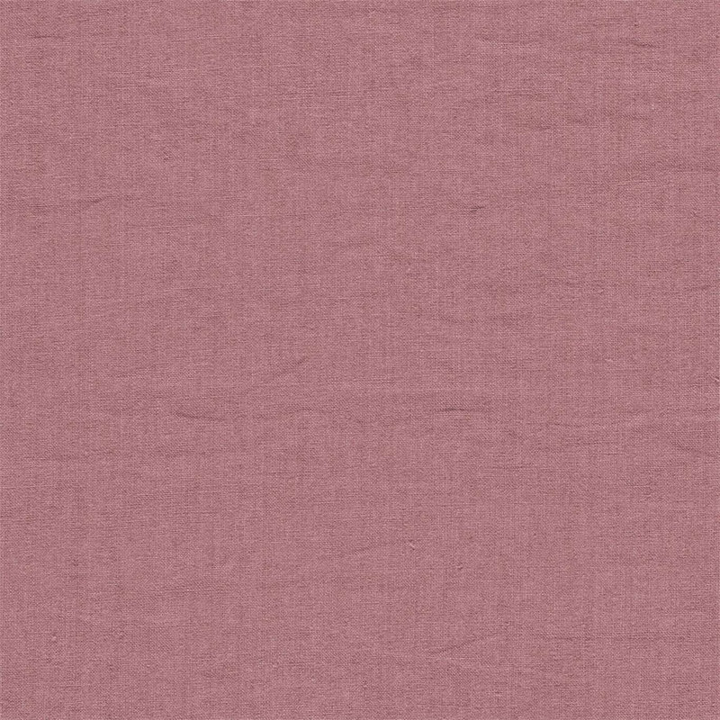 Rue Linen Fabric, Coral