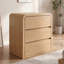 Table de chevet Adamstown de 60 cm de large avec 3 tiroirs (ensemble de 2), naturelle-997949431