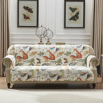 Elmina Willow Reversible Quilted Sofa Slipcover
