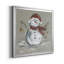 Lin bonhomme de neige I - ensemble de 2 reproductions d'art encadrées-372791447-372791444-372791441