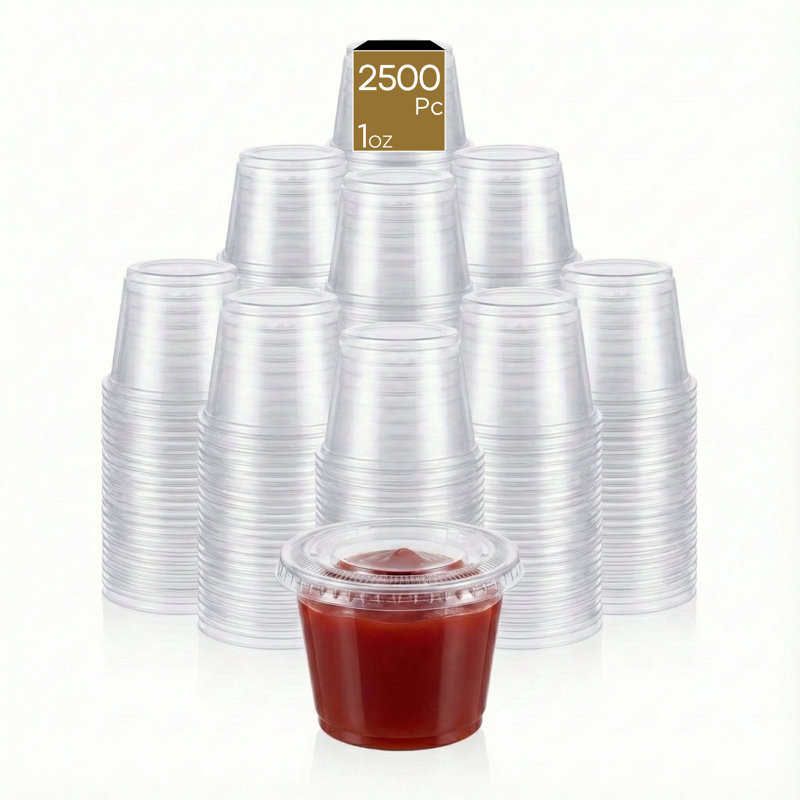 Portion Cup (PP), 1oz, 2500-Pack