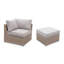 Ardleigh Rattan 5 - Person Seating Group Sofa Set with Cushions-37214399