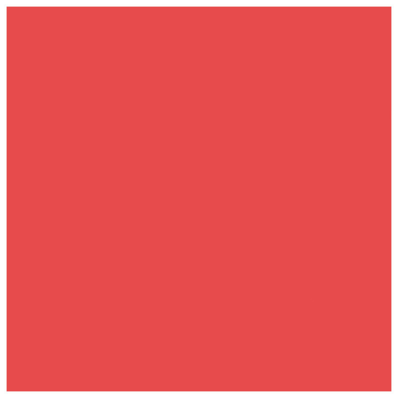 Solid Red Background Double Sided Throw Pillows, 14 x 14 inches