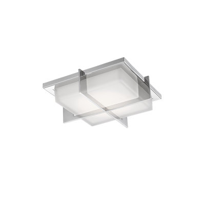 Razor Glass LED Flush Mount