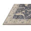 Tapis oriental bleu marine / ivoire-1376195641