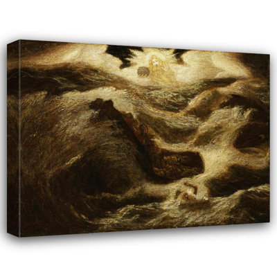 "Jonah" par Albert Pinkham Ryder - Art sur toile tendue avec châssis