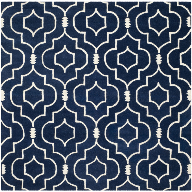 Carolene Hand Tufted Wool Geometric Rug