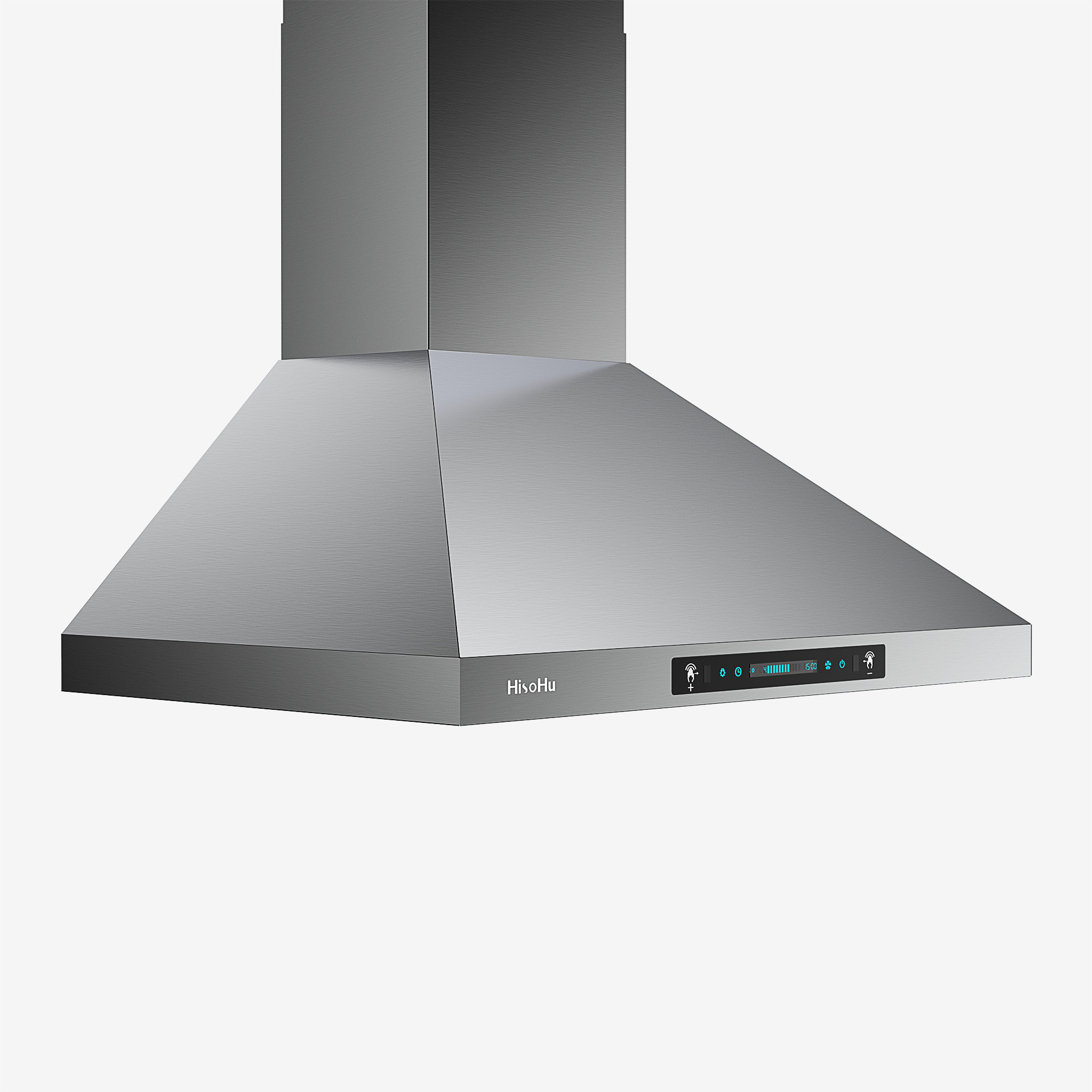 HisoHu 30" 780 CFM Ducted Wall Mount Range Hood with Mesh Filter and Light Included & Reviews