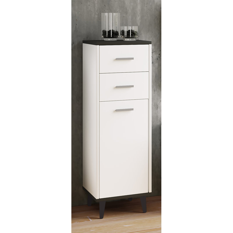 Johannesburg 32cm W Chest of Drawers, Grey/Brown/Blue