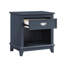 Table de chevet 1pc avec tiroir de rangement et tablette inférieure-1027678693