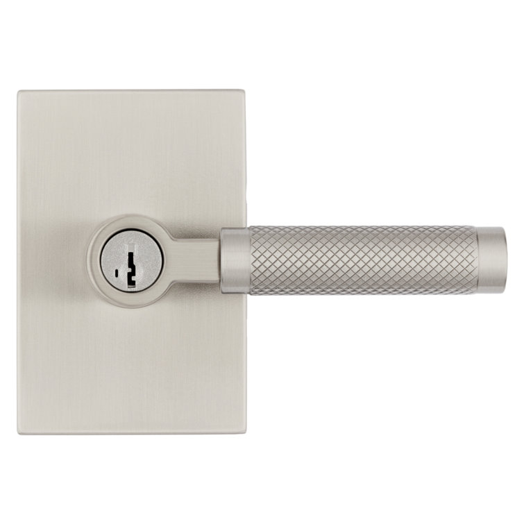 Prava Keyed Entry Lever featuring SmartKey Security