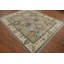 Tapis gris floral transitionnel Oushak 8 x 10 po