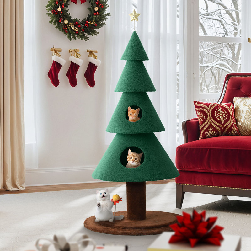 Arbre de Noël arbre à chat