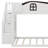 Twin Over Full Bunk Bed With Slide And Staircase, Storage Shelf And Wardrobe,  Wood Loft Bunk Bed With House Design Safety Guardrail-592828972