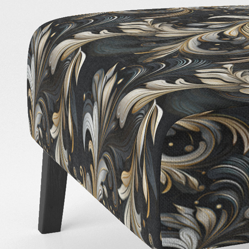 Fauteuil de chambre rembourré Glam