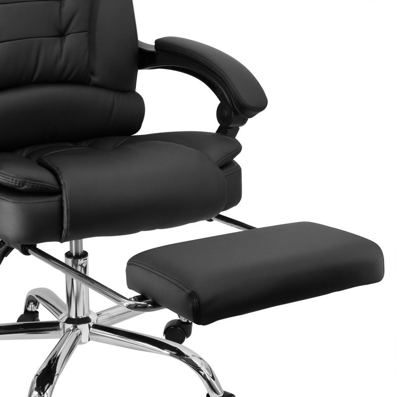 Chaise de bureau en similicuir Liliani