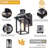 Porch Lights with GFCI Outlet Dusk to Dawn Motion Sensor Outdoor-348268688