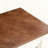 Mid Century Modern Sideboard Buffet Cabinet in Brown and White