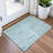 Machine Washable Indoor/Outdoor Xhevrie Turquoise Rug-112171259