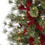 Sapin de Noël artificiel vert 4 'avec 100 lumières claires
