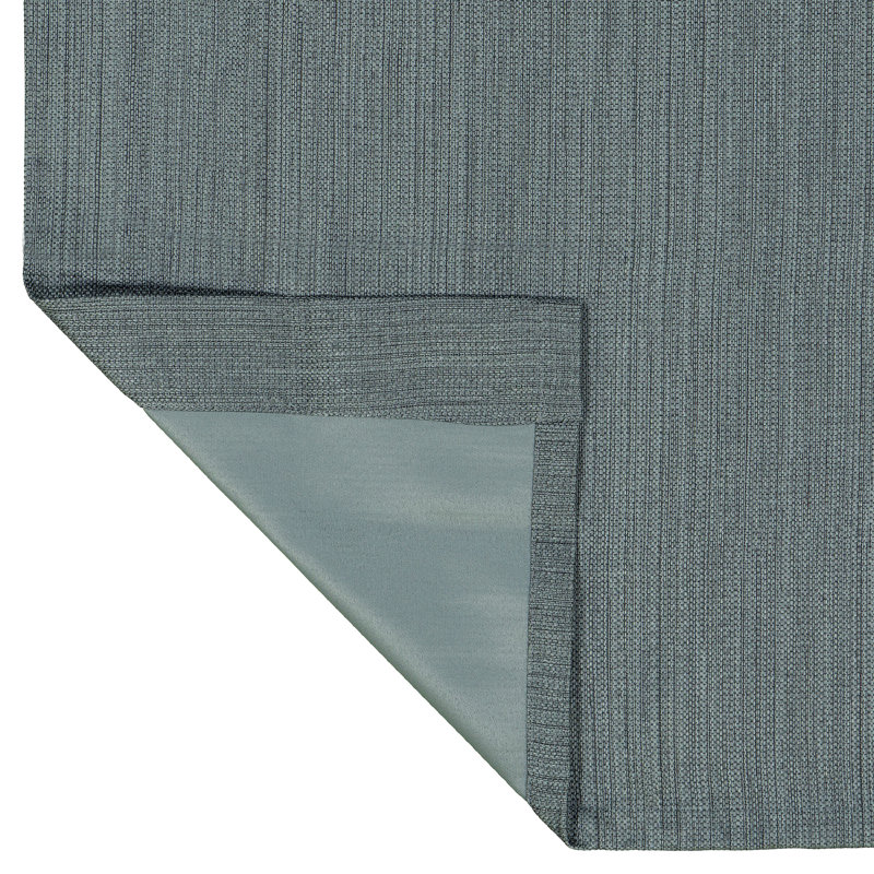 Bryson Blackout Curtain Single Panel, 52" W x 84" L, Indigo