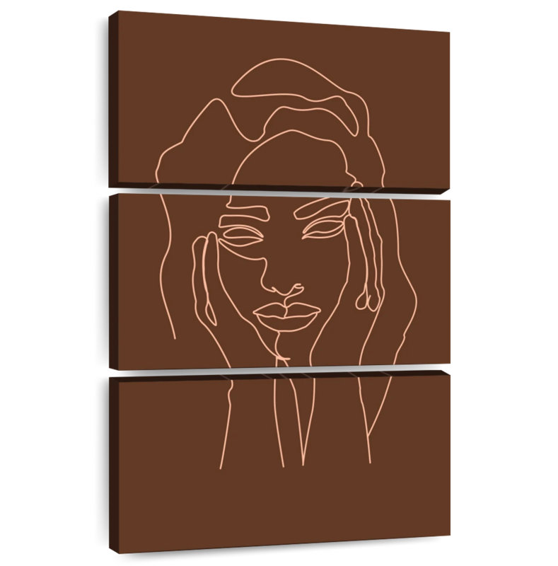 Leisha Face V, H 38 po x l 24 po