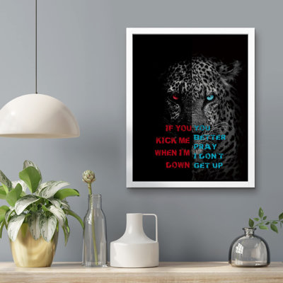 «I Am Not Down Easily» sur papier