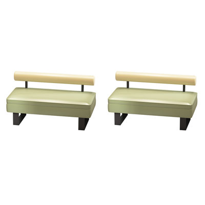 Banc de rangement pour restaurant