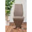 Tierra Modern Glass & Metal Extendable Dining Table Set & 6 Luxury Faux Leather Dining Chairs-1521443324