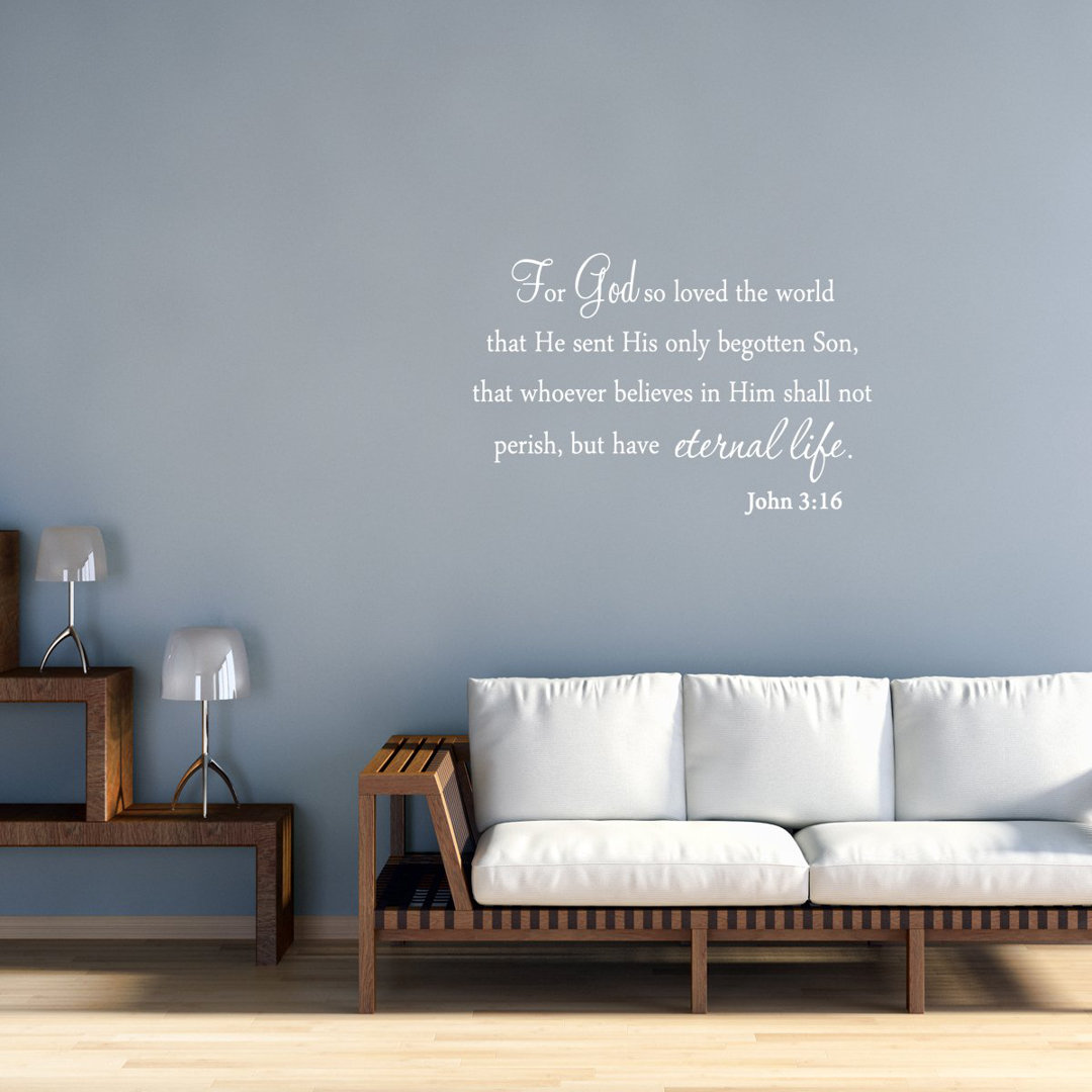 For God So Loved the World John 