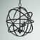 Myer 3 - Light Geometric Cage Chandelier