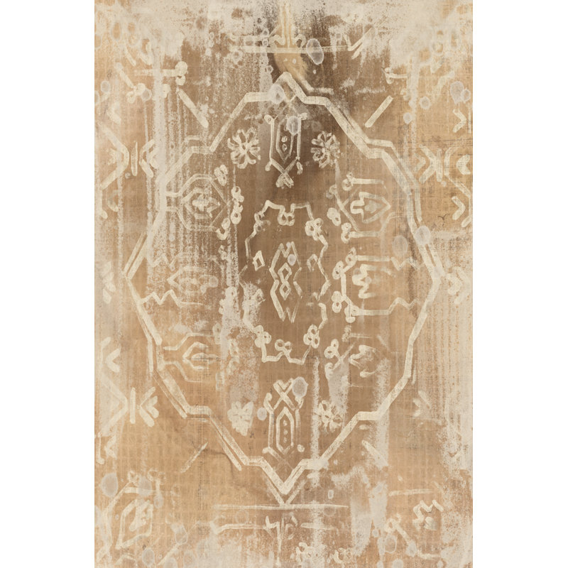 Earth Textile II by June Erica Vess - Wrapped Canvas Print, 46cm H x 30cm W x 3.8cm D