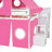 Celestia Castle House Loft Bed With Storage Stairs, Slide and Tent-109025636-109025637