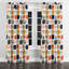 Rideaux occultant Patchwork - Rideau moderne à œillets Bojerski - 1 panneau-941622457-941622461