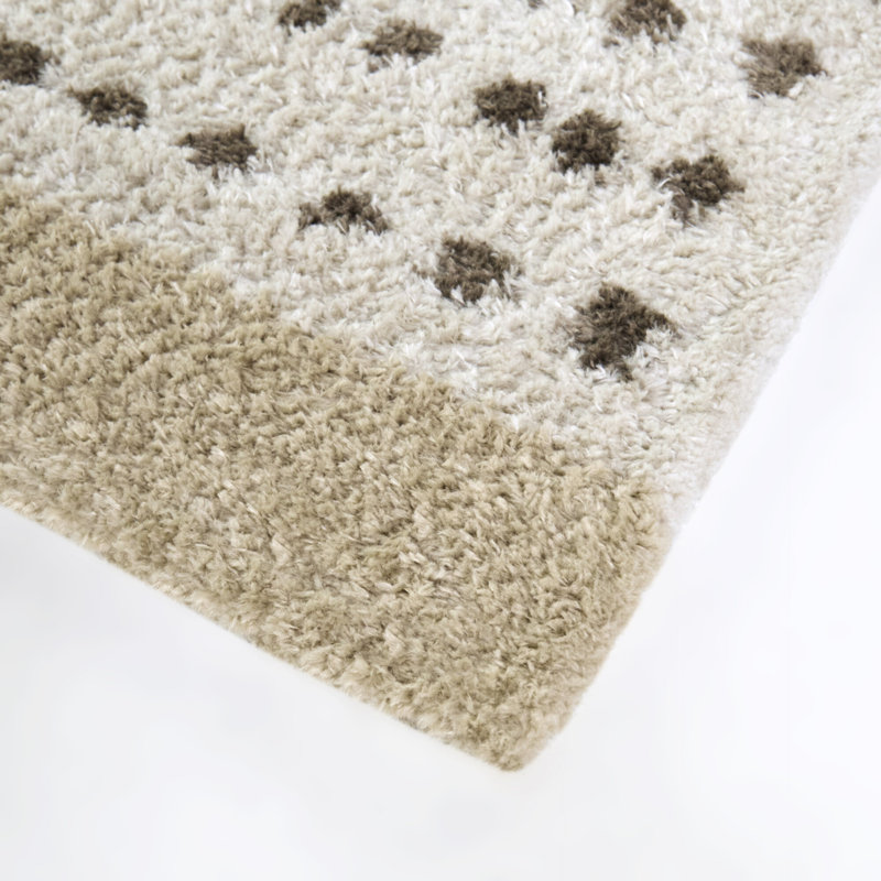 Wayne Brown Modern Dots Area Rug, Rectangle 7'10" x 10'