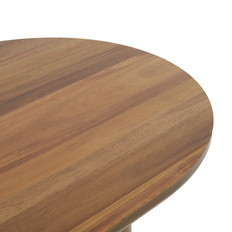 Table de salle à manger ovale avec base multi-colonnes