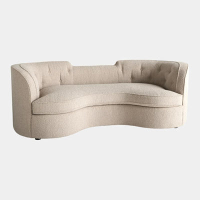 Lauren Sofa-Boucle 32"H x 89"W x 44"D Sofa