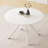 Saveta Round Metal Base Dining Table-97872691-97872695-97872690