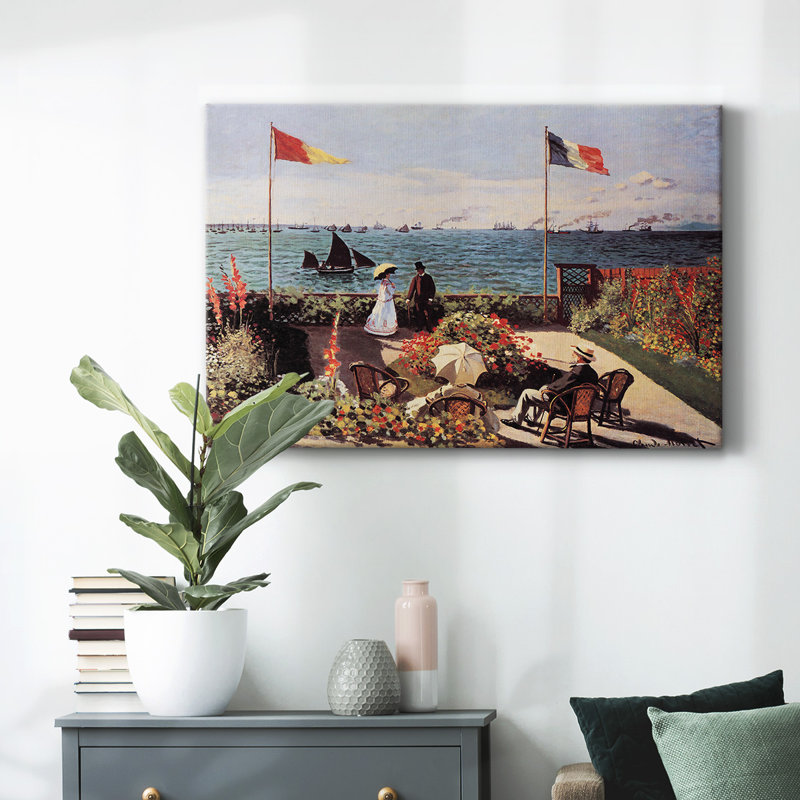 Garden at Sainte-Gallery, toile tendue, H 8 po x l 12 po