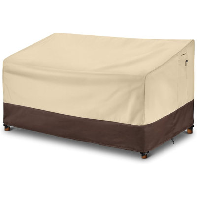 Outdoor Sofa Cover, Heavy Duty Waterproof Patio Oversized Sectional Cover For 3-Seater Couch, Large Durable Garden Furniture Bench Protector With Air -  BINO, B08DCRZH8M