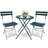 Kashayla 3-Piece Bistro Set with Foldable Table and Chairs-72108087