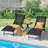 Outdoor Metal Chaise Lounge