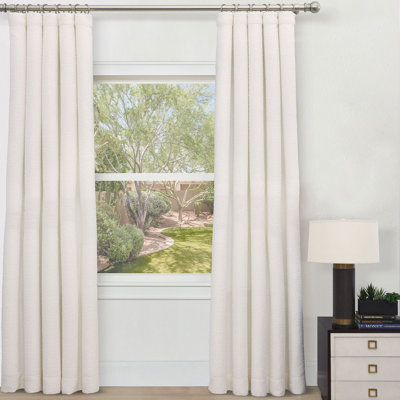 Levi Textured Curtain Panel