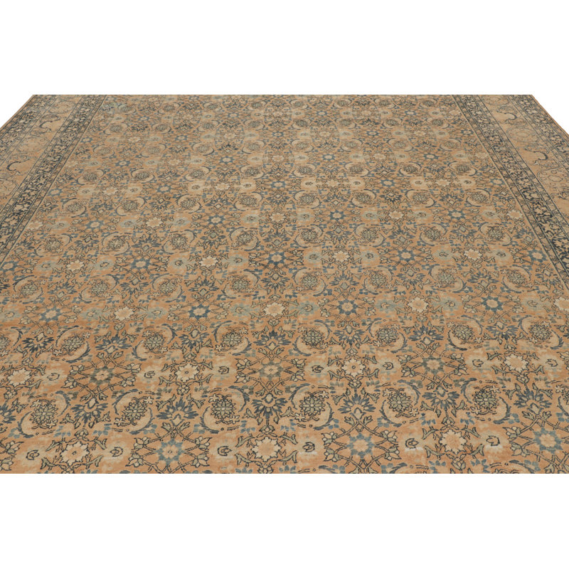 Antique One-of-a-Kind 10'6X15'1 Hand Knotted Area Rug