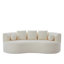 Canapé incurvé moderne, canapé rembourré pour appartement de chambre à coucher de salon-773421402