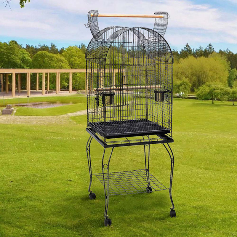 Bird Cage with Wheels