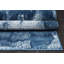 Tapis bleu à motif abstrait Nescatunga-2018910199