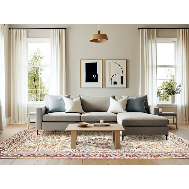 Jamelia Oriental Indoor Rug, Rectangle 6' x 9'