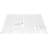 Multi-Tier Wall Mounted Acrylic Bookcase Clear Bookshelf-1201846858