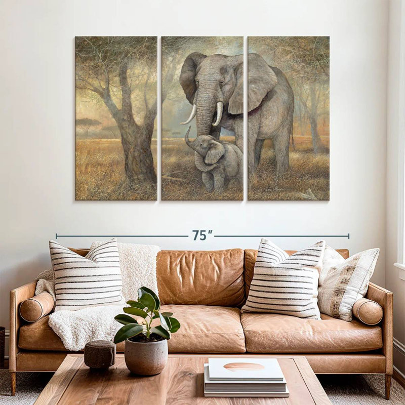 Gentle Touch, 42" H x 65" W